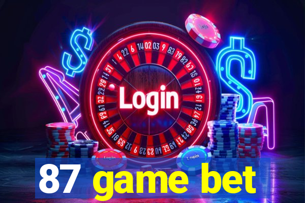 87 game bet